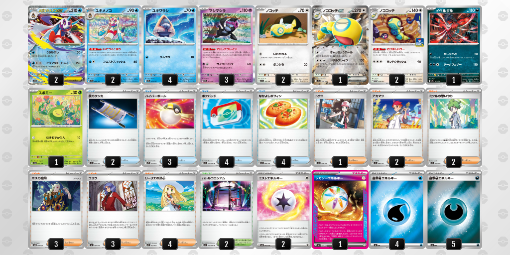 優勝 デッキ画像